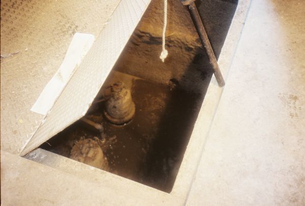 2/9 Once the grease seemed to disinegrate in the inlet, the Trinity River plant personal opened up the grease seperator at the grease separation build
