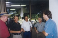 3/12 OSEI Corporation officials discuss with the Trinity River personel how much OSE II to order per month
